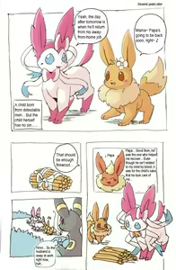 Page 11 of Umbreon and Eevee - preview thumbnail