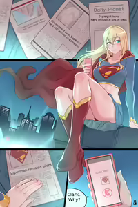 Page 2 of Supergirl's Secret Trouble - preview thumbnail