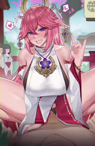 Page 85 of Yae Miko (decensored) - preview thumbnail