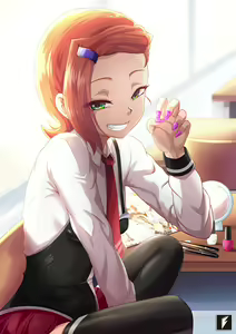 Page 6 of Gwen Playful Nail Painting - preview thumbnail
