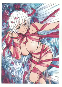 Page 7 of Konnakoto Melonbooks Tokuten 8P Leaflet Mikoukai Rough Shuu - preview thumbnail