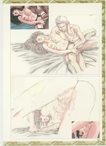 Page 34 of Kuro no Danshou + Es no Houteishiki Oiringal Illustration Book - preview thumbnail
