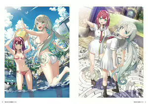 Page 4 of Kami-sama no You na Kimi e Publicity Art Book - preview thumbnail