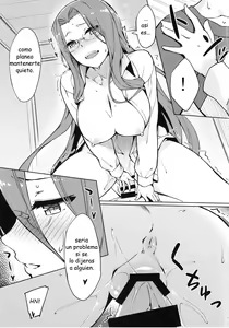 Page 10 of Rider-san to Hadawai. | Rider and naked white shirt. - preview thumbnail