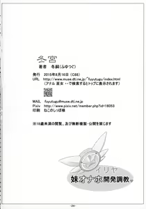 Page 25 of Illya Imouto Onahole Kaihatsu Choukyou | Illya Little Sister Onahole Development Training - preview thumbnail