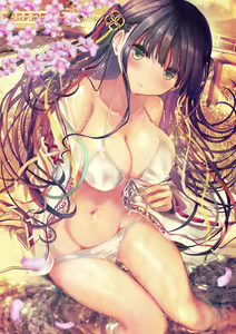 Page 5 of Mizube x Shiro Bikini no Miko-san - preview thumbnail