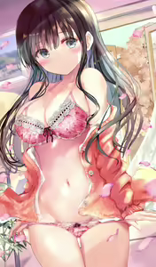 Eshi ni Naritai Suki na Osananajimi no Tame ni Nuide kureru Onnanoko — hentai manga cover on Fhentai