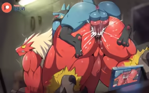 Page 48 of Lucario x Blaziken - preview thumbnail