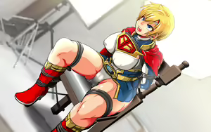 Page 128 of BLAST BEAT ~Ouji-sama-kei Boyish Super Heroine Haiboku Ryoujoku CG Shuu~ - preview thumbnail