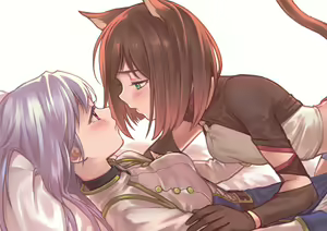 Page 366 of Yuri Sekai no lisa ~Amaama Yuri Sex Tsumeawase~ - preview thumbnail