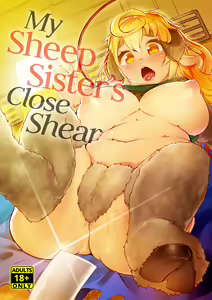 Netorare Imouto Hitsuji no Karareta Ratai | My Sheep Sister's Close Shear - hentai manga cover image