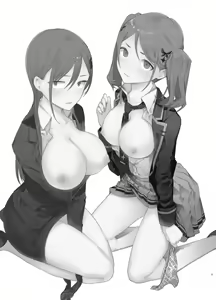Page 2 of Kinjo no Tsuntsun Imouto to Muhyoujou Ane ni Semarare Ecchi - preview thumbnail