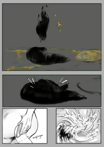 Page 14 of Giantess Toilet Translate - preview thumbnail