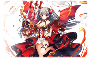 Page 493 of Kamihime Project R Character Art Part 1 - preview thumbnail