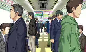 Page 1376 of Ingoku Chikan Ressha ~A Molestertrain Named Desire~ - preview thumbnail