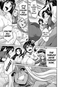 Page 138 of TokumuSentai Colorful Force Seigi no HeroinevsShokushu Joou! Futanari Choukyou Daikessen!? | Special Duty Squadron Colorful Force Heroines of Justice vs The Tentacle Queen! The Great Battle of Futa Training!? - preview thumbnail