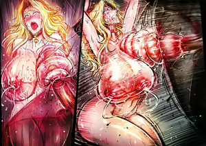 Page 261 of Z.DK Space Girl Defeated Kinky 02-Sketch Completed - preview thumbnail