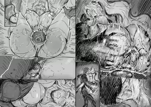 Page 304 of Z.DK Space Girl Defeated Kinky 02-Sketch Completed - preview thumbnail