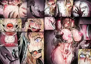 Page 320 of Z.DK Space Girl Defeated Kinky 02-Sketch Completed - preview thumbnail