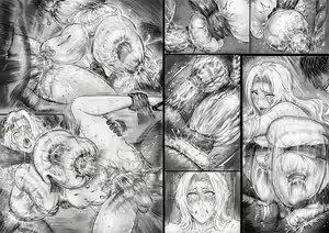 Page 396 of Z.DK Space Girl Defeated Kinky 02-Sketch Completed - preview thumbnail
