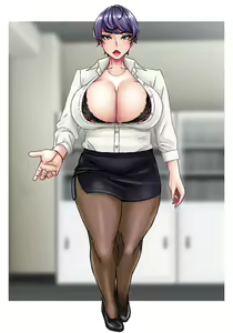 Page 38 of Hyoujou ga katai senpai OL no yawarakai tokoro - preview thumbnail