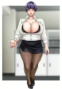 Page 39 of Hyoujou ga katai senpai OL no yawarakai tokoro - preview thumbnail