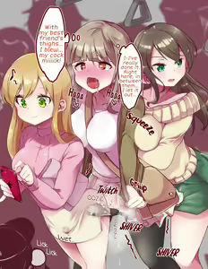 Page 11 of Accidental Buttjob in a Crowded Train with Futanari-chan - preview thumbnail