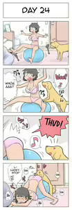 Page 25 of 100-Nichigo Ni Aiken To Sex Suru Jimi Kyonyuu Megane-Chan - preview thumbnail
