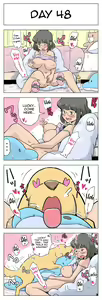 Page 49 of 100-Nichigo Ni Aiken To Sex Suru Jimi Kyonyuu Megane-Chan - preview thumbnail