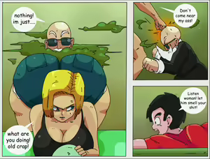 Page 3 of Krillin! let me smell your wife's fart! - preview thumbnail