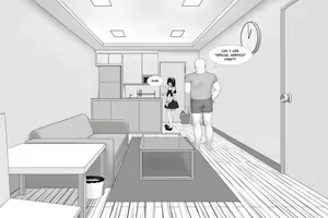 Page 3 of Rental maid special service ep.1 - preview thumbnail
