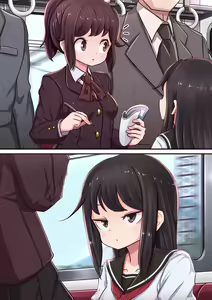 Page 16 of Asa no Manin Densha - preview thumbnail
