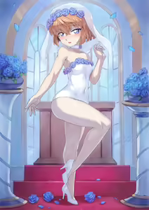 Page 26 of 〇原哀ウェディングドレス画像全部（高解像度）です 胸大きめを足しましたヾ(´･ω･｀)ﾉ - preview thumbnail