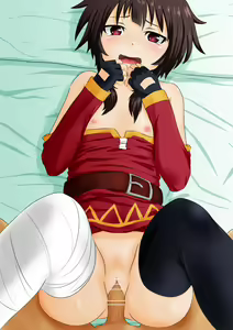 Page 10 of Megumin ga 1-nichi 1-kai Ero OK o Jouken ni Isourou Shite Kita Hanashi 30 - preview thumbnail