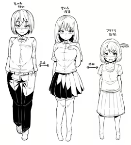 Naiyou wa Otokonoko ga Tomodachi no Imouto ni Choukyou Sareru Hanashi o Yotei Shitemasu — hentai manga cover on Fhentai