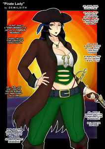Page 14 of Pirate Lady - preview thumbnail