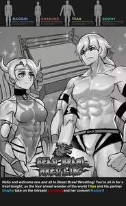 Page 2 of BEAST BRAWL WRESTLING VOL 1 - preview thumbnail