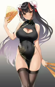 チャイナの鬼娘 — hentai manga cover on Fhentai
