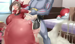 Page 161 of Haruka no Shikyuu wa Master Ball! Jusei Hokakuritsu 100% Hikkoshi Goriky to No Guard Battle! - preview thumbnail