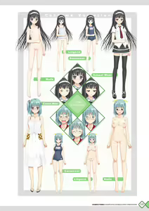 Page 123 of Kanojo x Kanojo x Kanojo Happoubi Jin Artworks - preview thumbnail