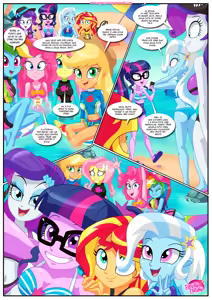 Page 3 of Party at Rainbow Cove (MLP) - Pt-Br - preview thumbnail