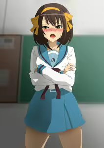Page 278 of Suzumiya Haruhi no Bouraku - preview thumbnail