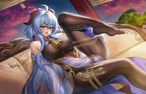 Ganyu (decensored) — hentai manga cover on Fhentai