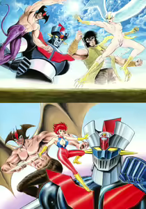 Page 134 of Kenran Goga Go Nagai Art Works - preview thumbnail