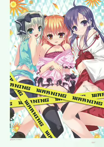 Page 56 of Aogiri Penta Illust Works - preview thumbnail