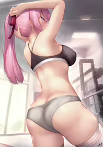 Exercise And Stay Hydrated (Shikimori-san) 😍🔥 式守さん — hentai manga cover on Fhentai