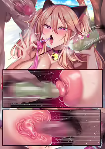 Page 35 of Gomushiko Miya CG | Miya jerking off through condoms - preview thumbnail