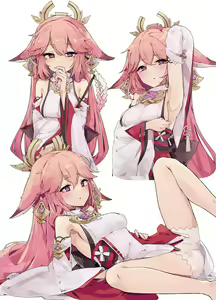 Yae miko — hentai manga cover on Fhentai