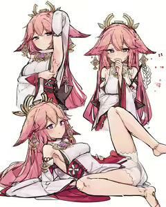 Page 17 of Yae miko - preview thumbnail