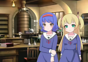 Page 348 of 私たち退学回避のために赤ちゃんを産みます!～アビーとセレン～ - preview thumbnail